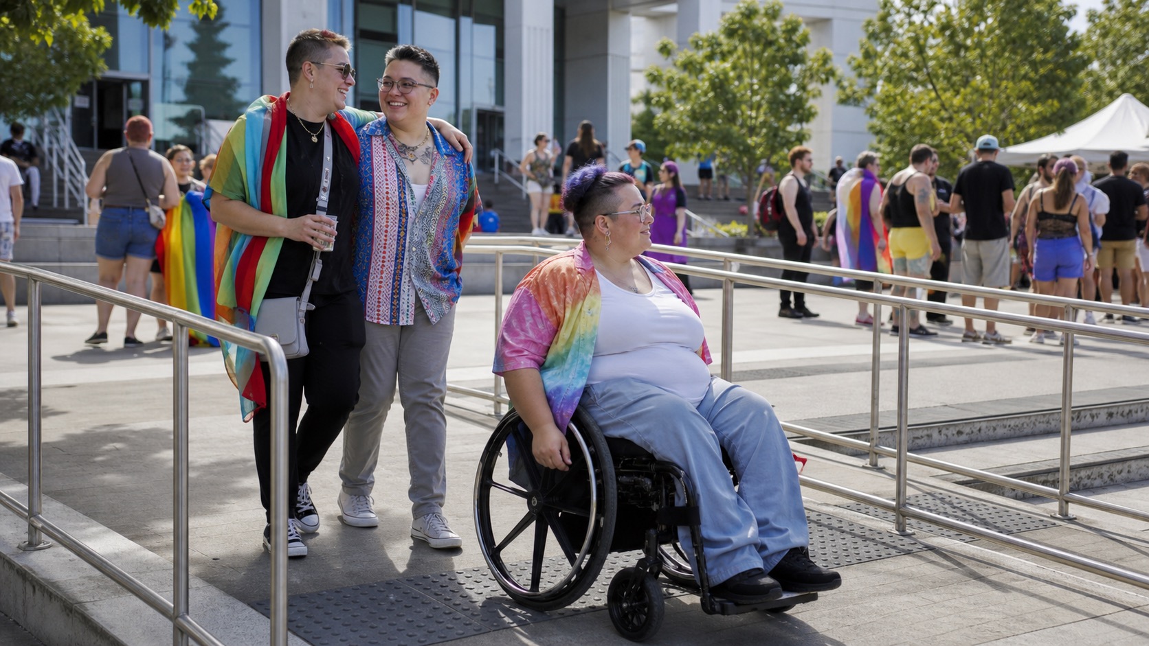 Designing More Accessible and Participatory Pride Events